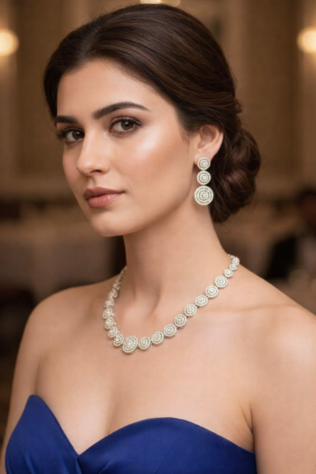 Royal Spiral Necklace Set