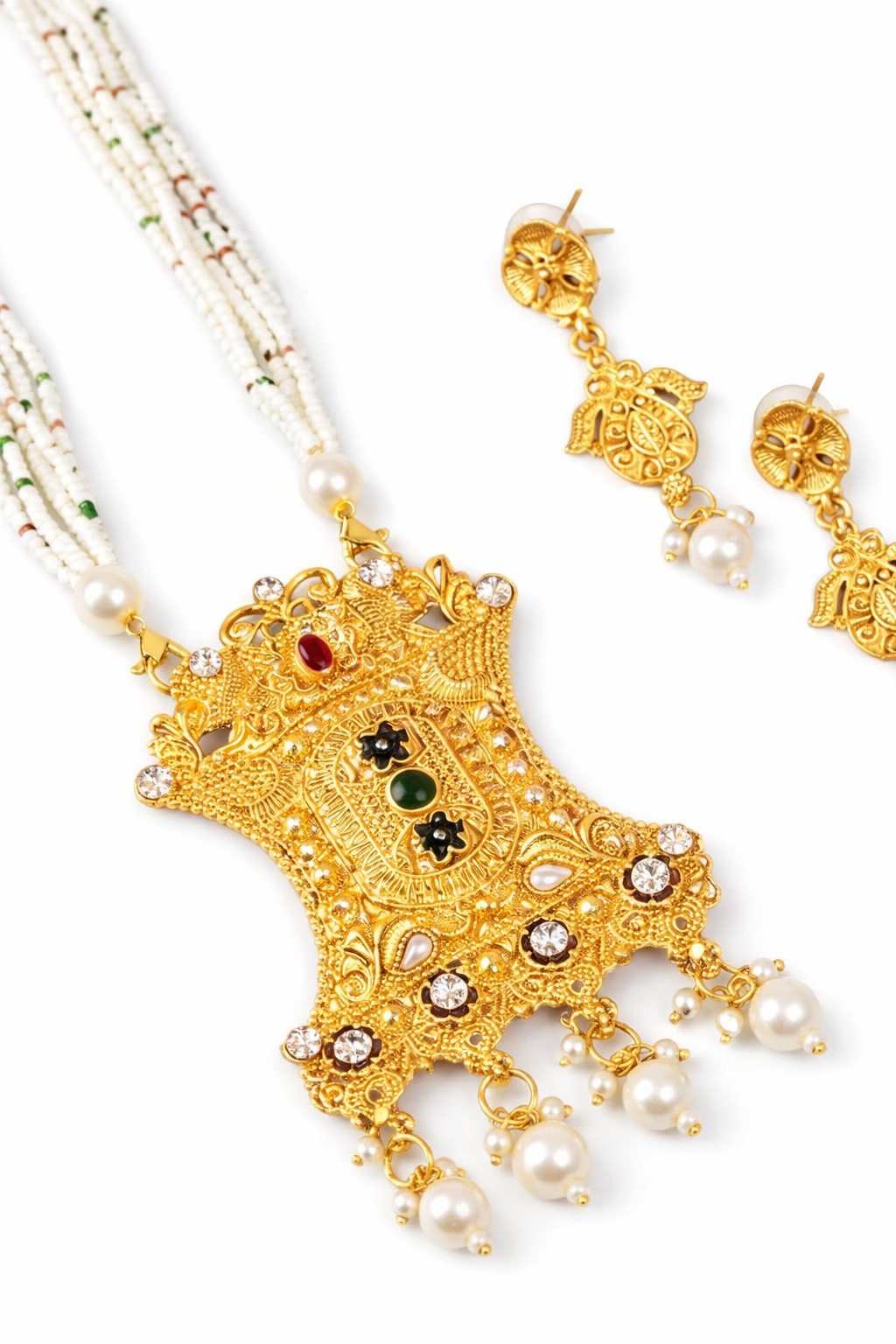 Royal Heritage Pearl Pendant Set - Image 2