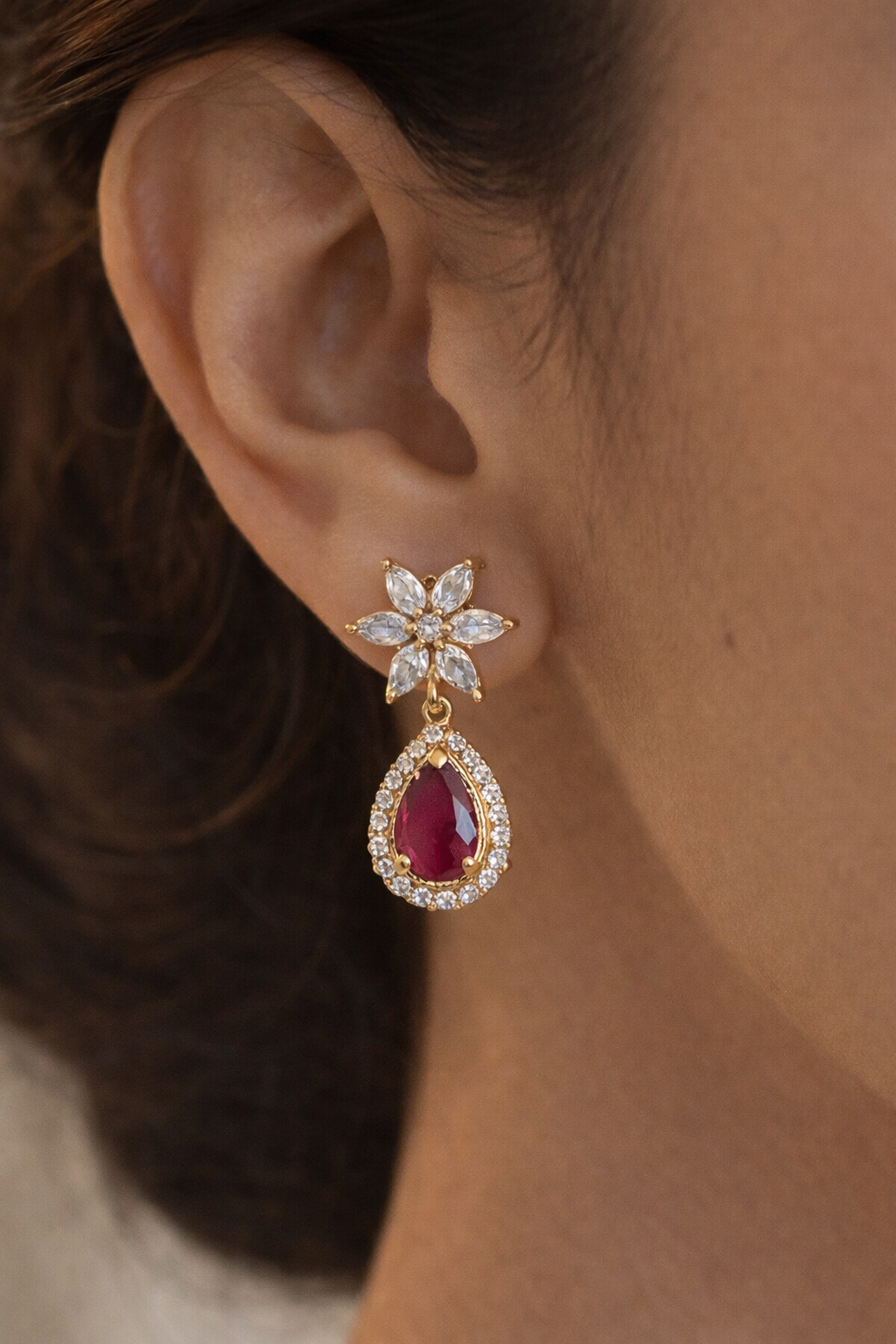 Ruby Blossom Elegance Set - Image 3